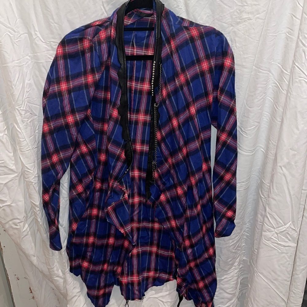 KM KII jacket plaid cardigan